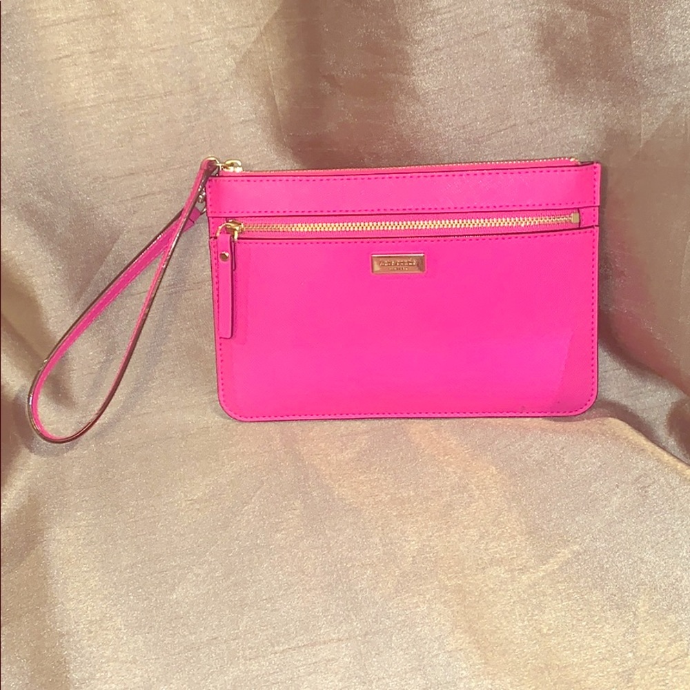 Kate Spade Hot Pink wristlet